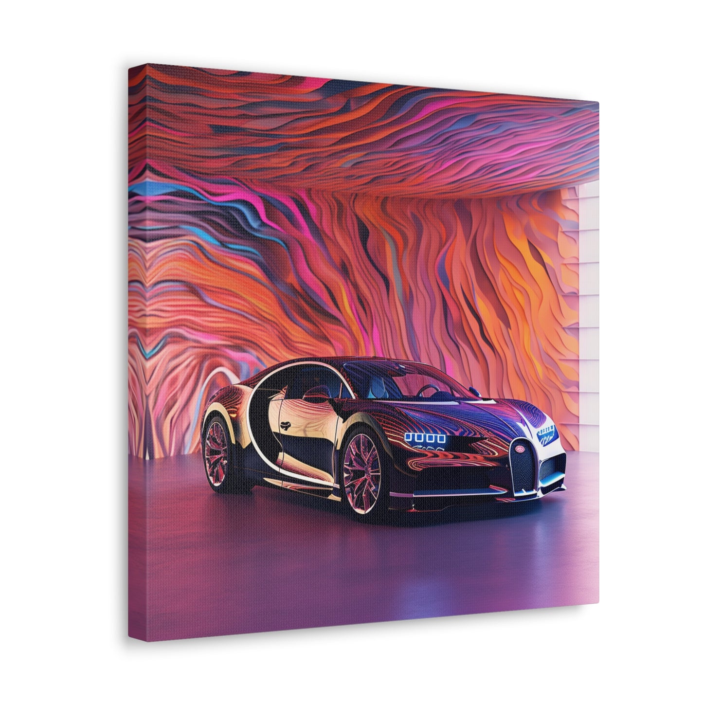 Canvas Gallery Wraps Bugatti Abstract Flair 4