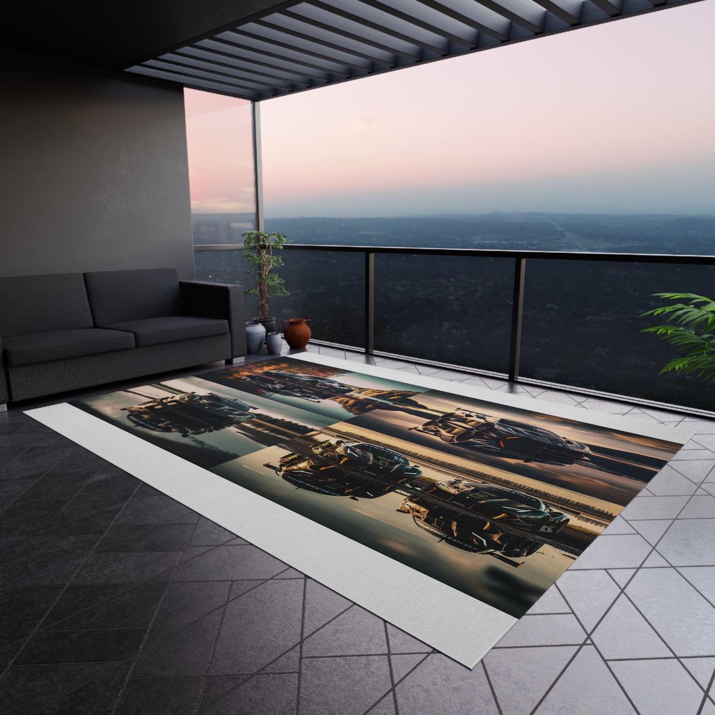 Outdoor Rug  Ferrari Lake 5