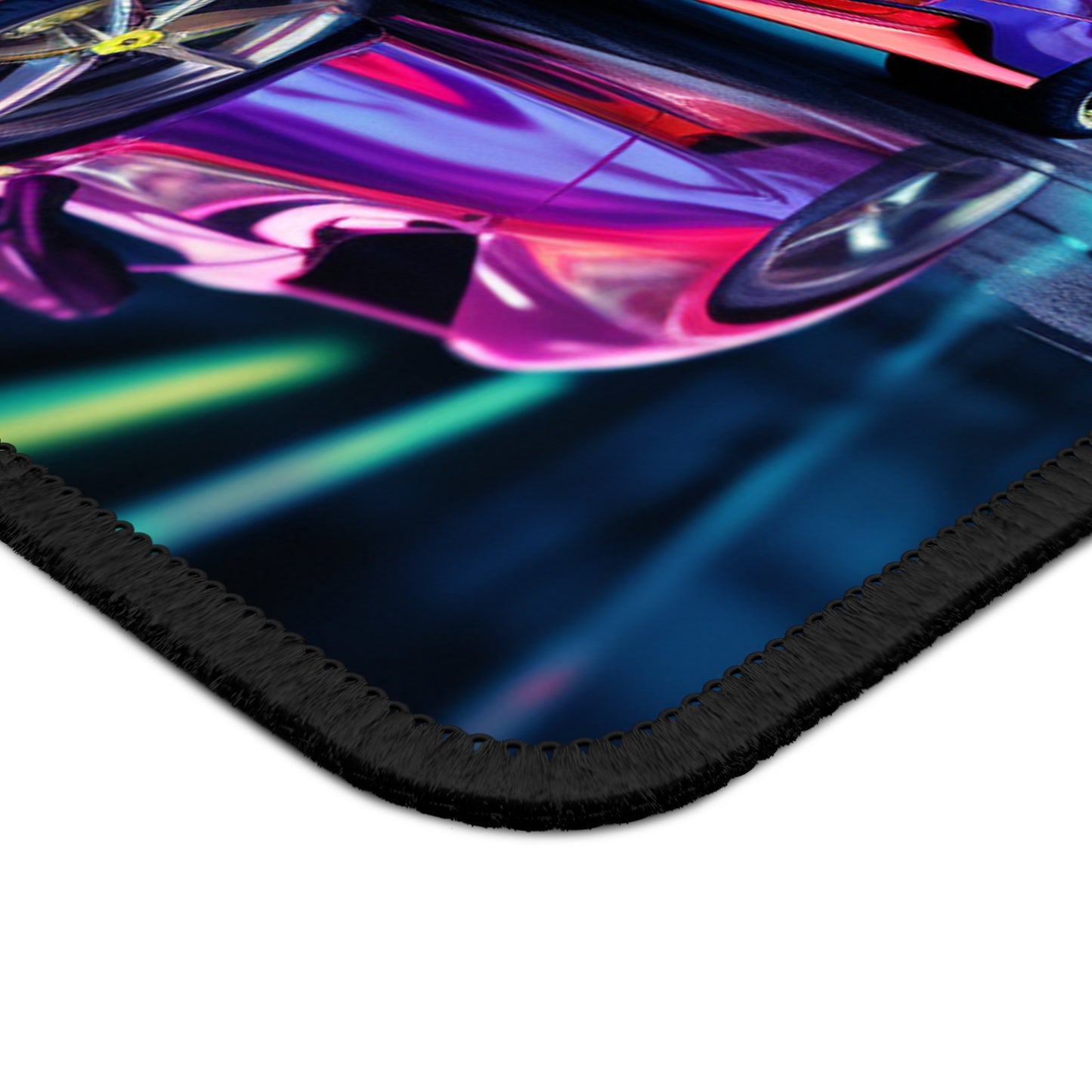 Gaming Mouse Pad  Pink Macro Ferrari 4