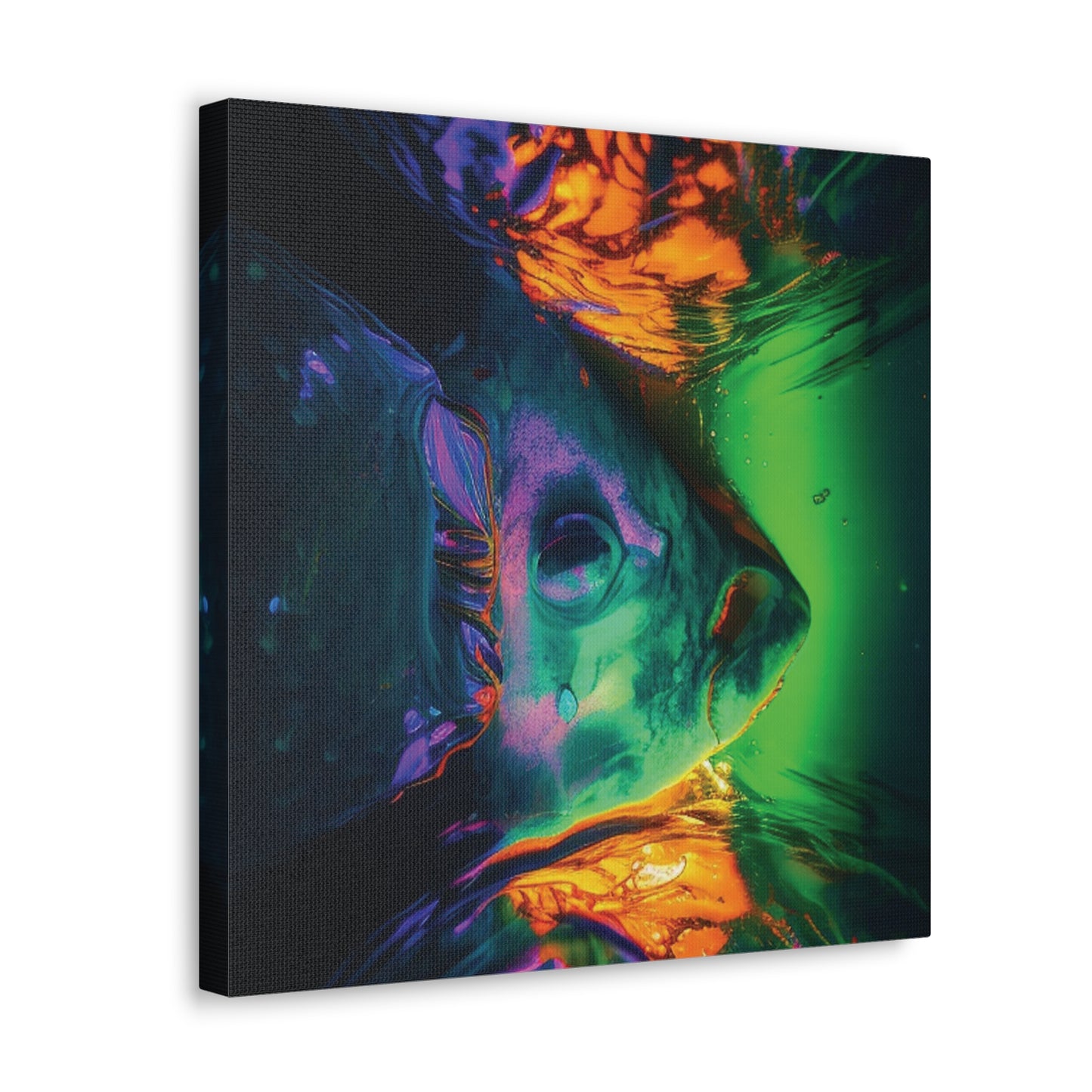 Canvas Gallery Wraps Florescent Glow 1