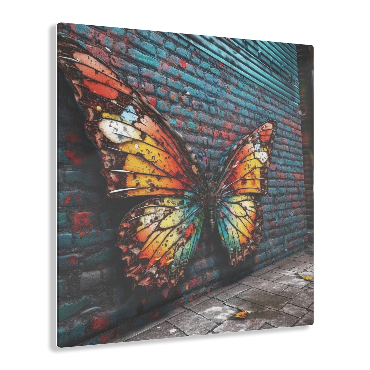 Acrylic Prints Liquid Street Butterfly 2