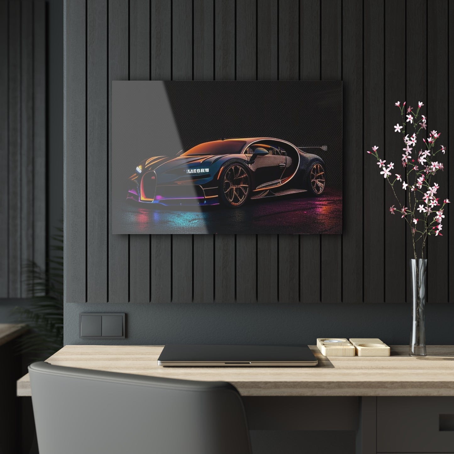 Acrylic Prints Bugatti Chiron Super 4