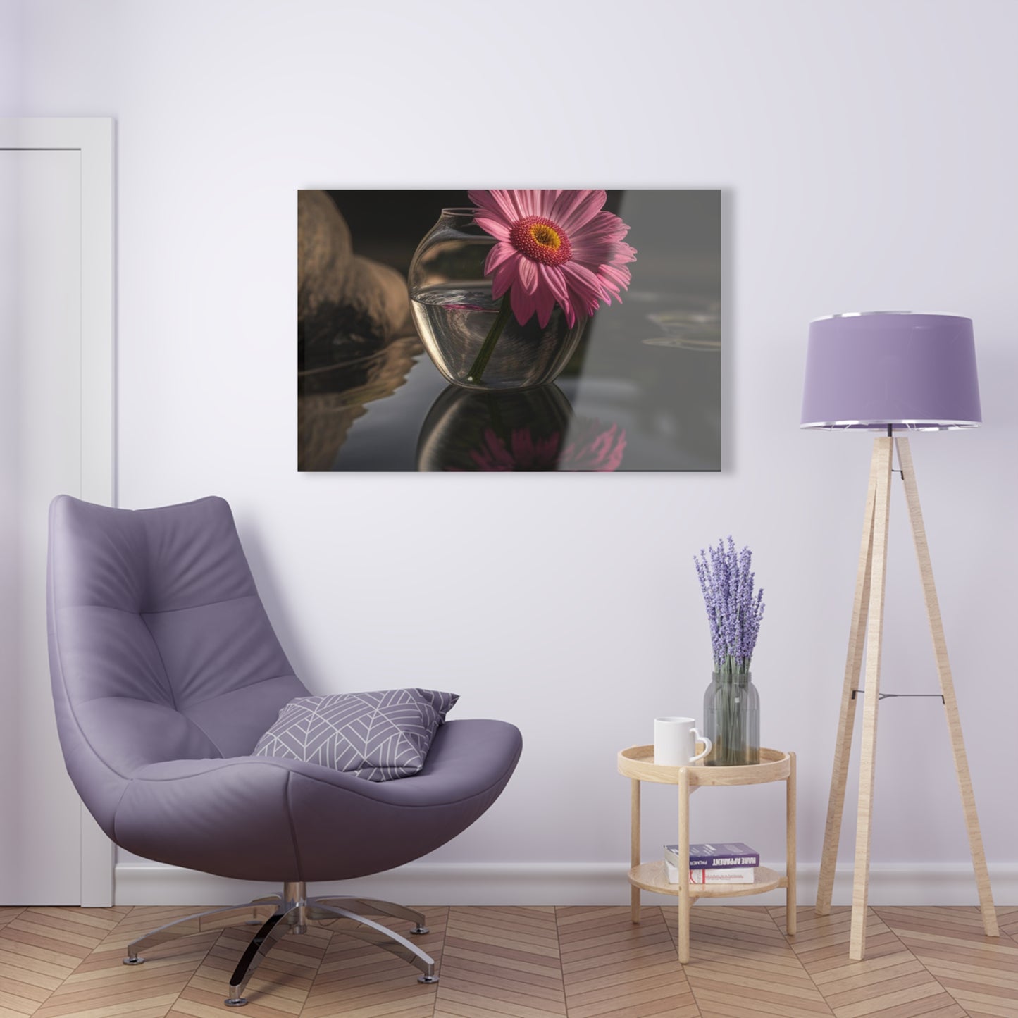 Acrylic Prints Pink Daisy 2