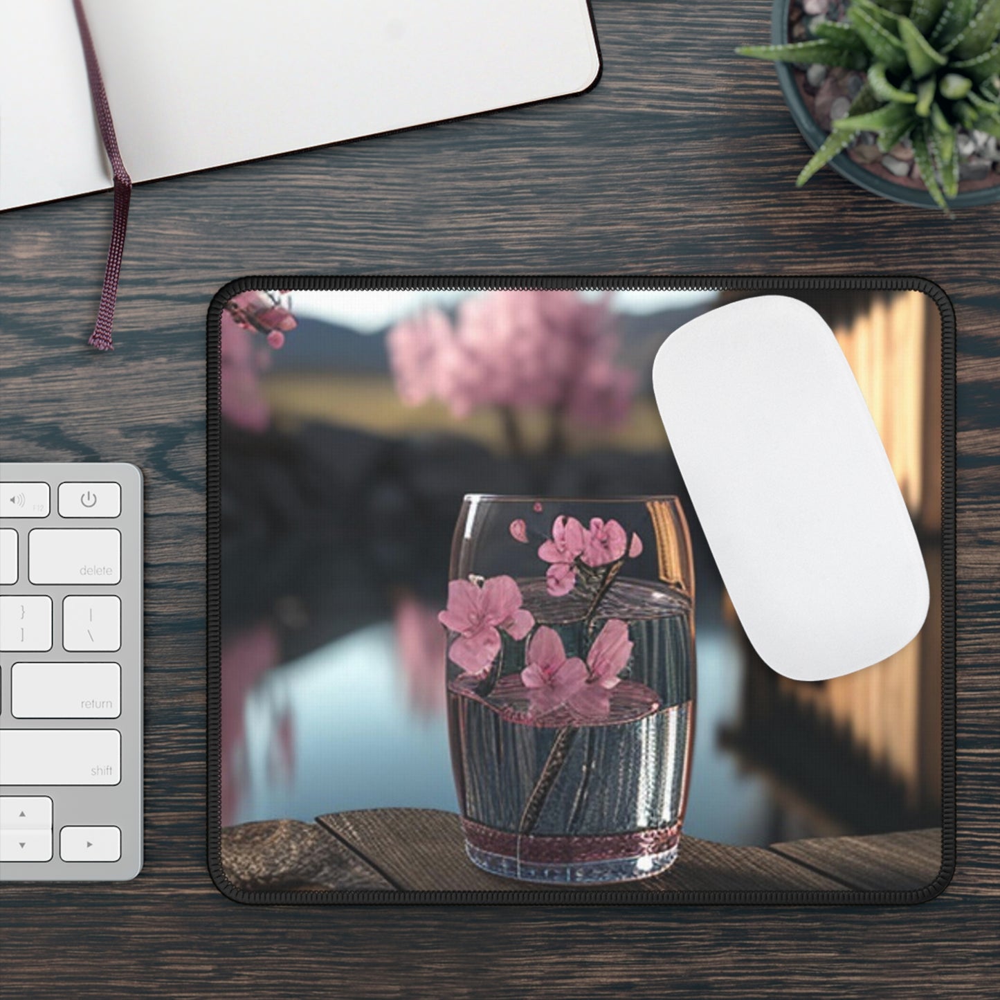Gaming Mouse Pad  Cherry Blossom 1