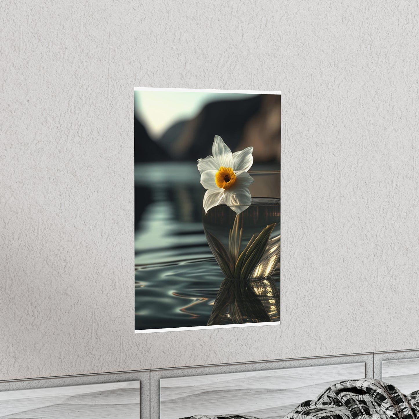 Premium Matte Vertical Posters Daffodil 2