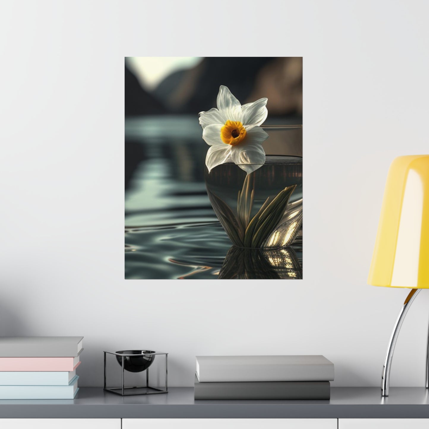 Premium Matte Vertical Posters Daffodil 2