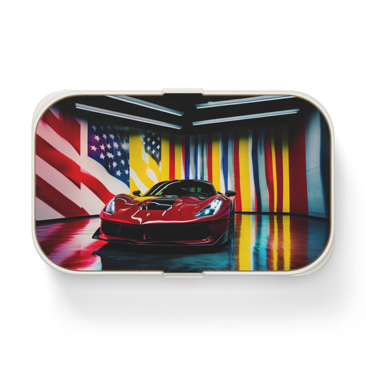 Bento Lunch Box Macro Flag Ferrari 2