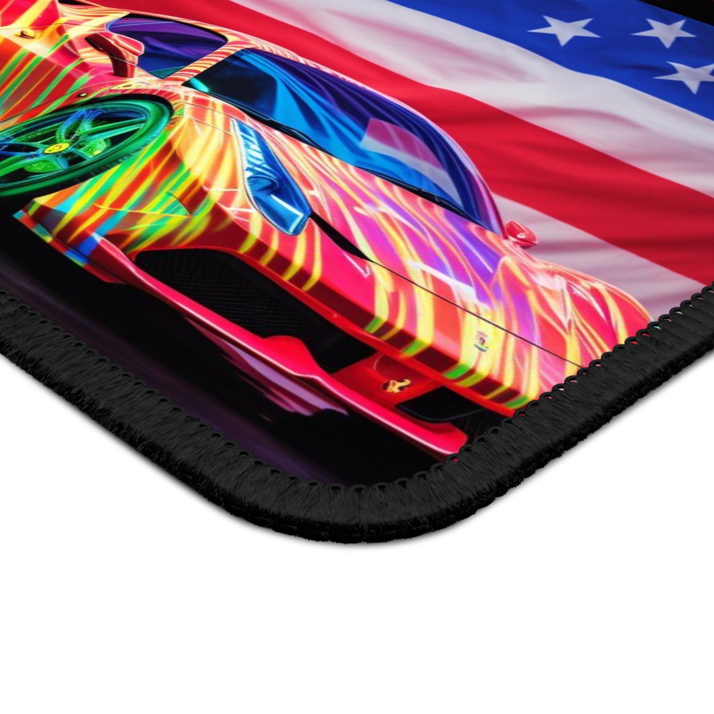 Gaming Mouse Pad  Hyper Colorfull Ferrari 5