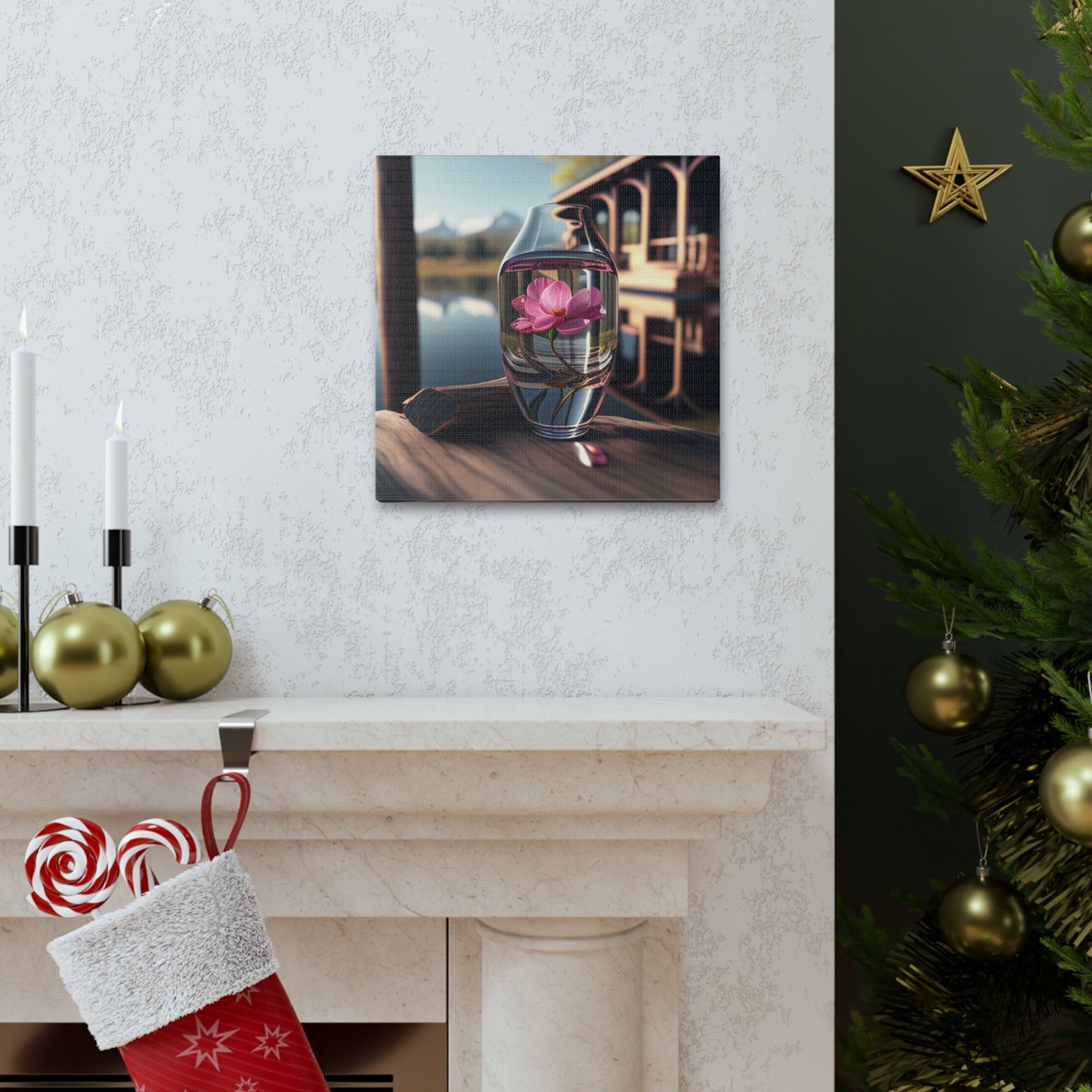 Canvas Gallery Wraps Pink Magnolia 3