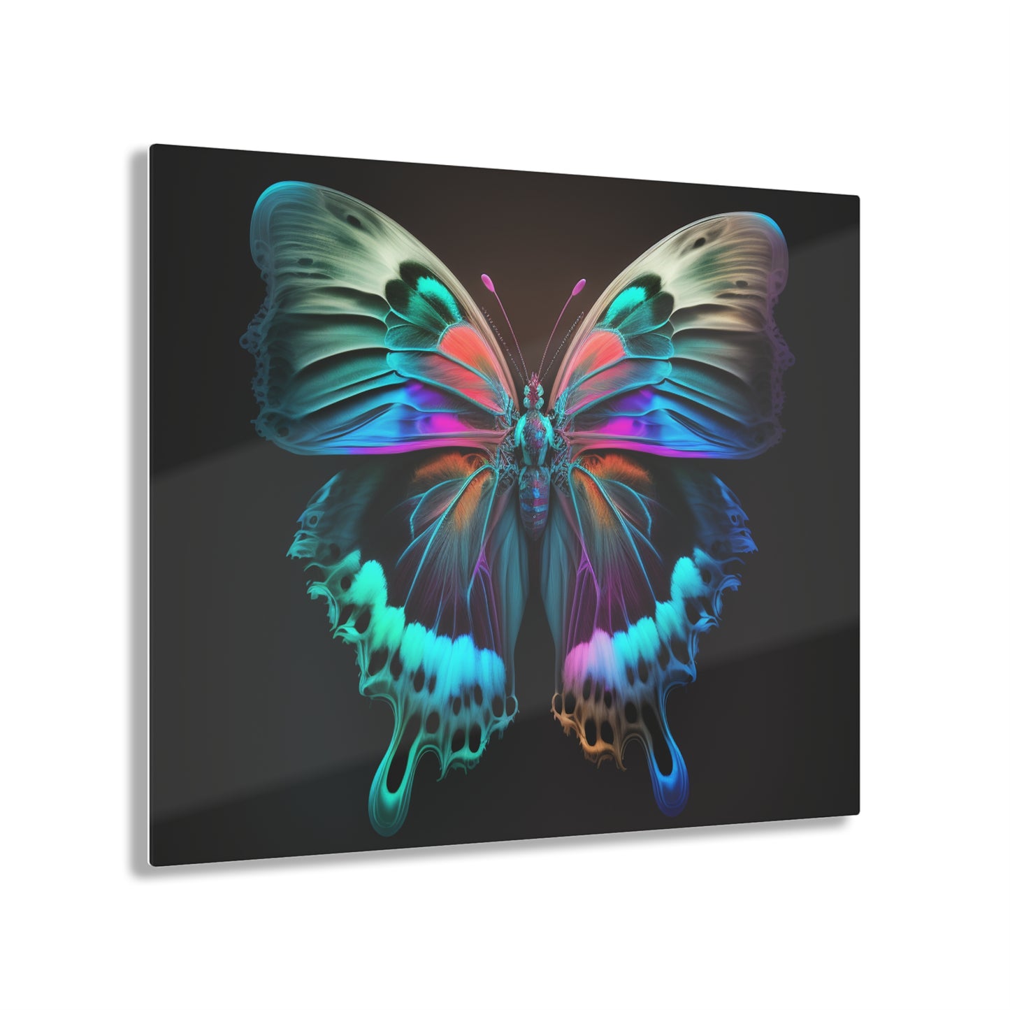 Acrylic Prints Raw Hyper Color Butterfly 2