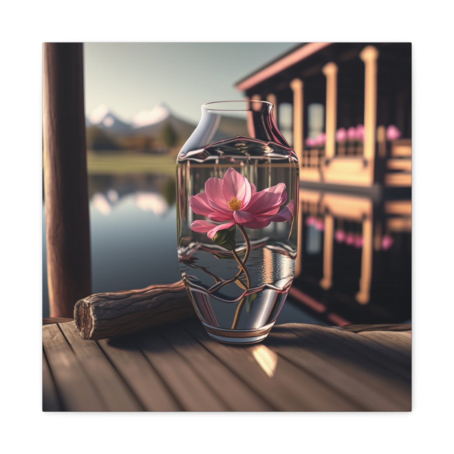 Canvas Gallery Wraps Pink Magnolia 1