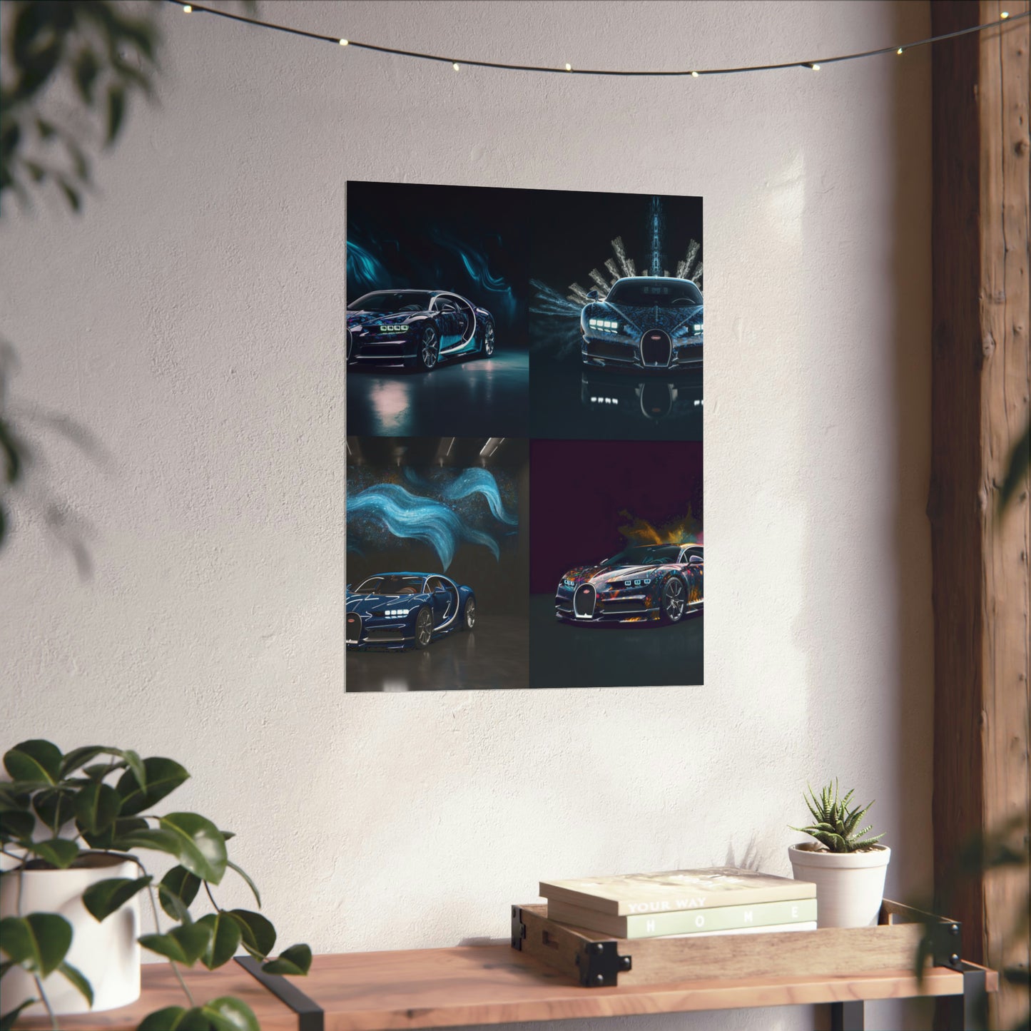 Premium Matte Vertical Posters Hyper Bugatti 5