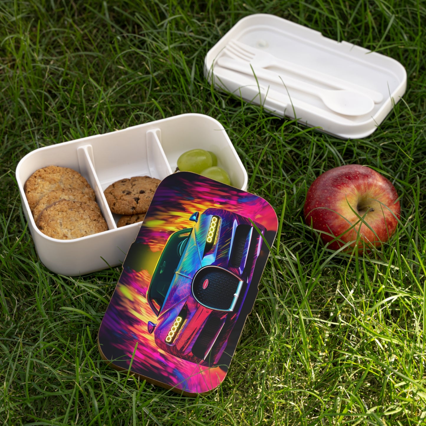 Bento Lunch Box Florescent Bugatti Flair 3