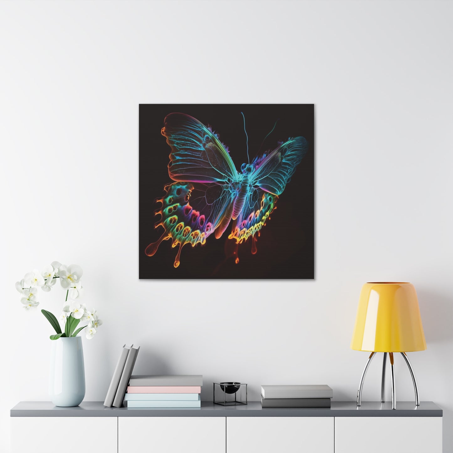 Canvas Gallery Wraps Thermal Butterfly 2