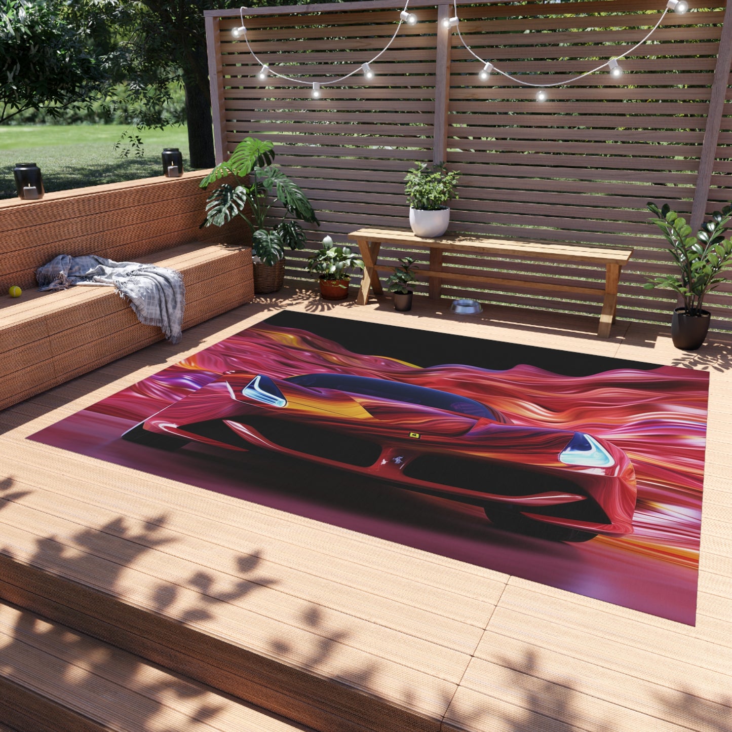 Outdoor Rug  Ferrari Water Fusion 3