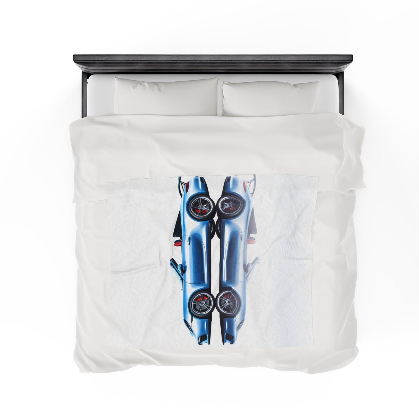 Velveteen Plush Blanket 911 Speedster on water 4