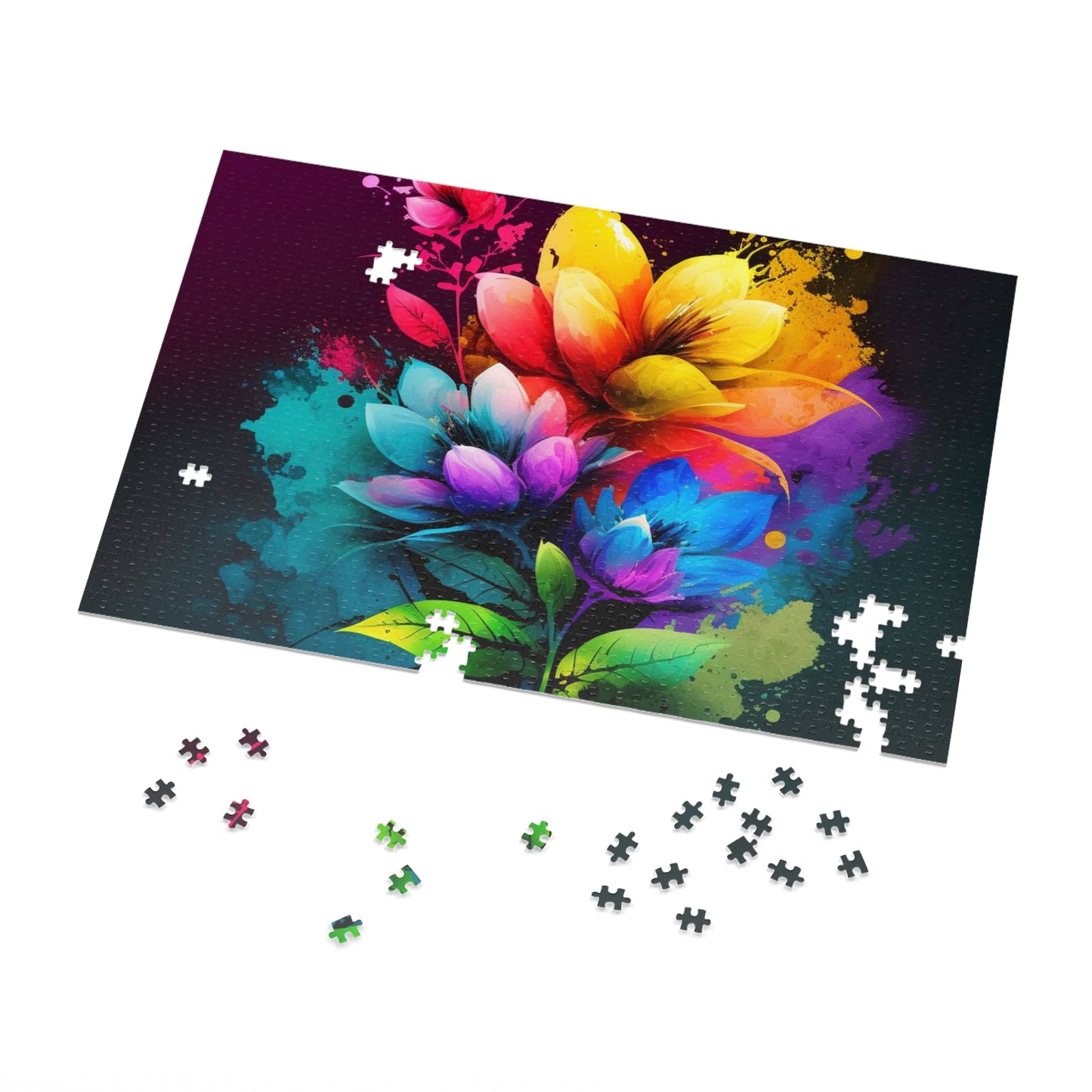 Jigsaw Puzzle (30, 110, 252, 500,1000-Piece) Bright Spring Flowers 3