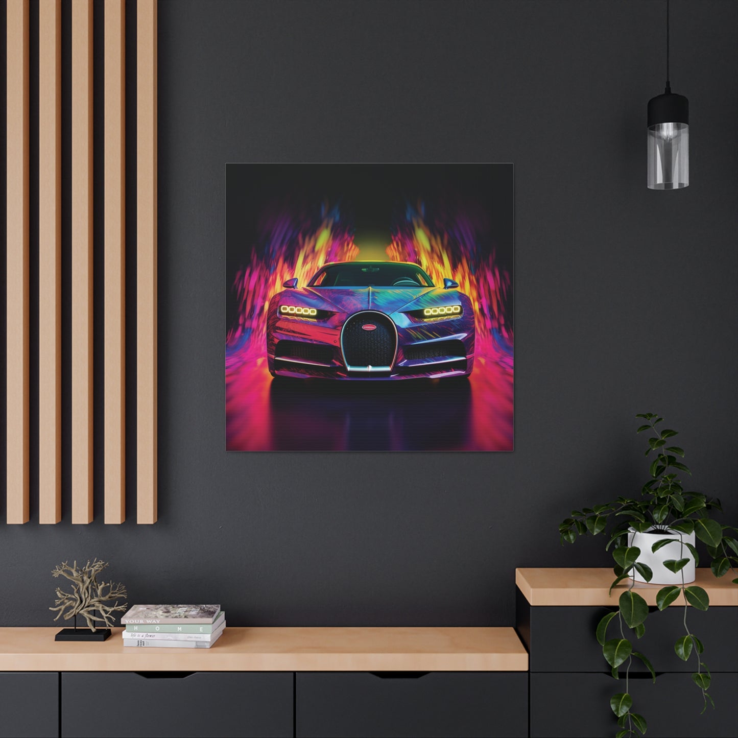 Canvas Gallery Wraps Florescent Bugatti Flair 3