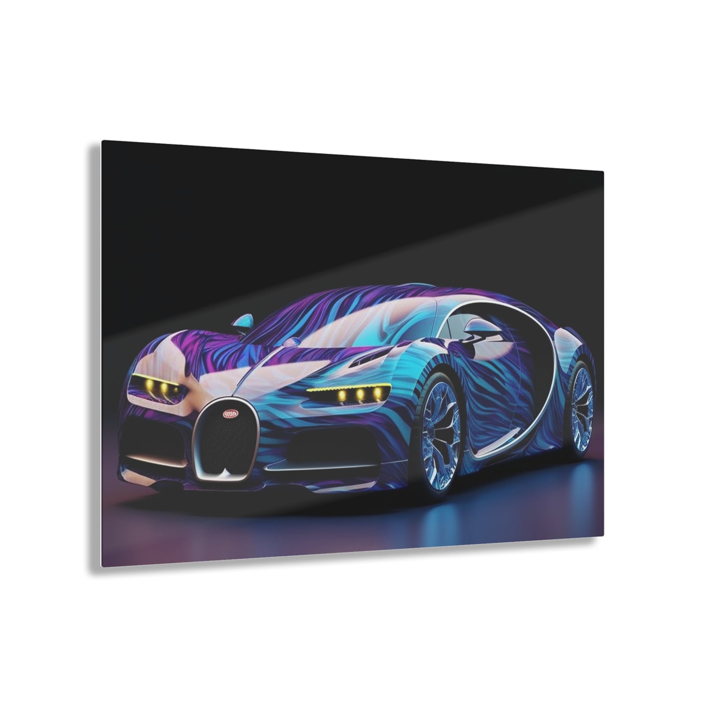 Acrylic Prints Bugatti Abstract Flair 3