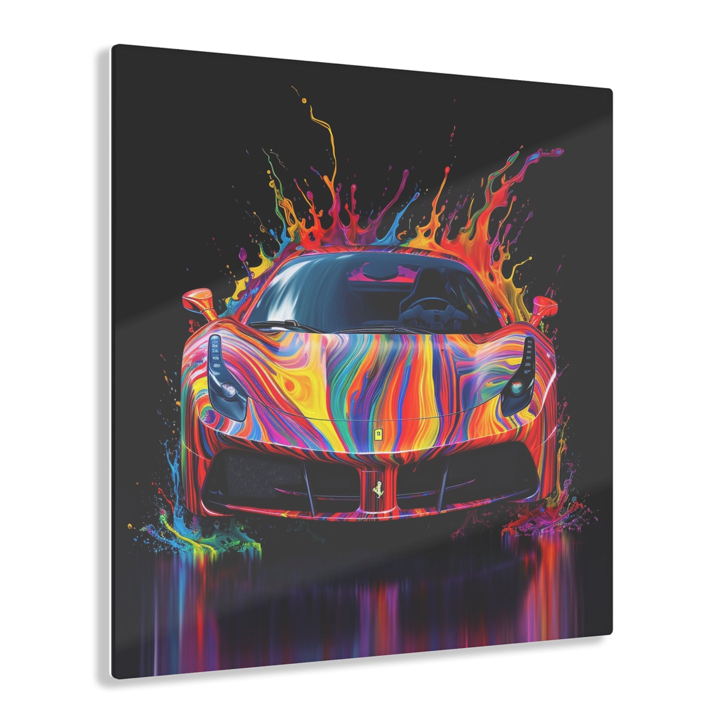 Acrylic Prints Ferrari Fusion Water 4