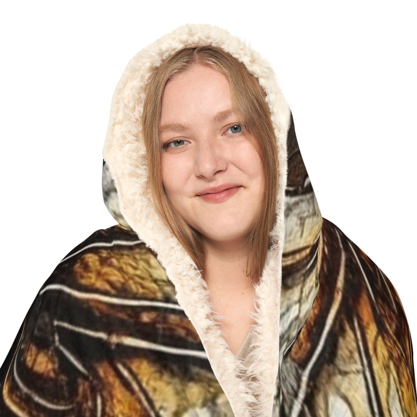 Snuggle Hooded Blanket Water Butterfly Street 1