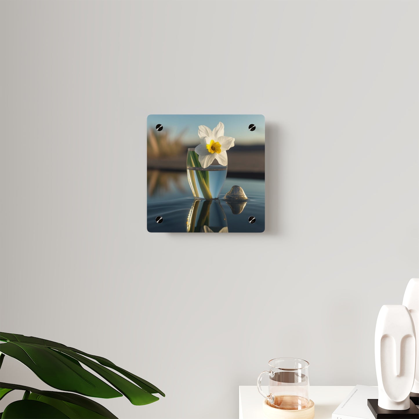 Acrylic Wall Art Panels Daffodil 4