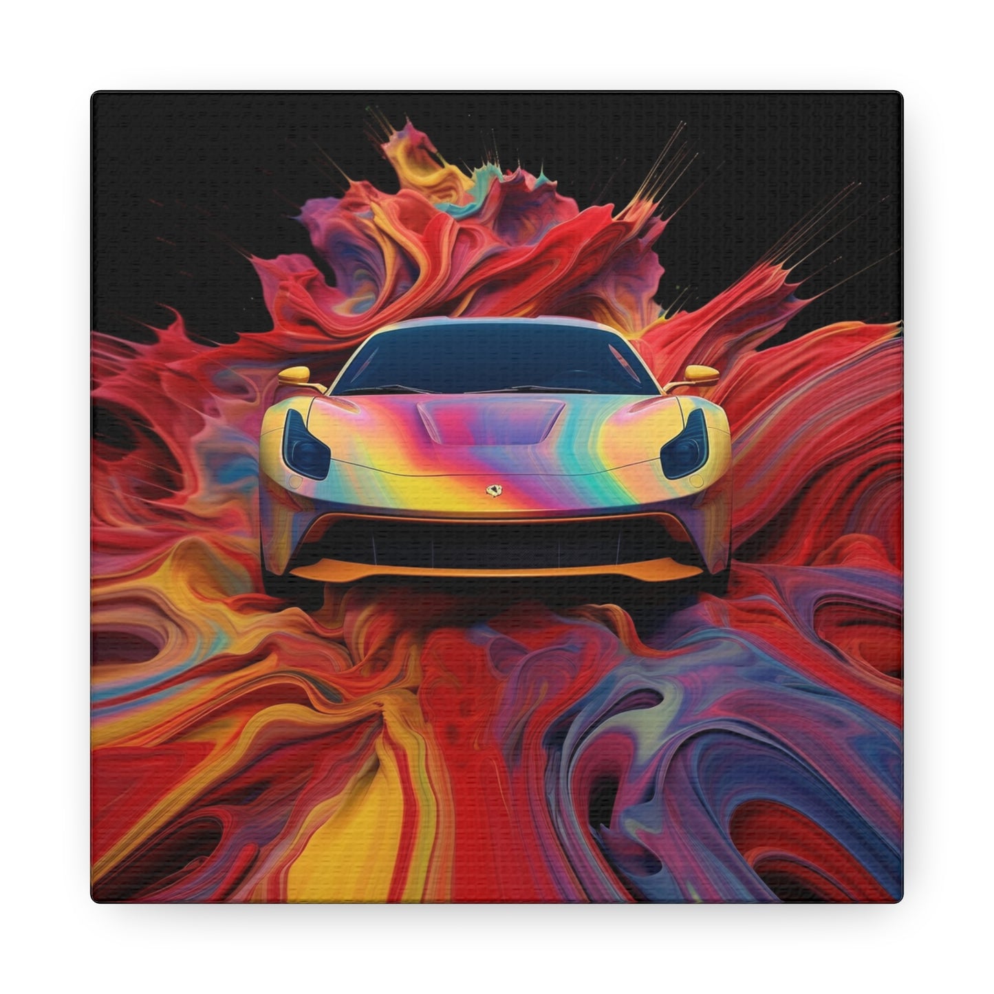 Canvas Gallery Wraps Ferrari Water Fusion 1