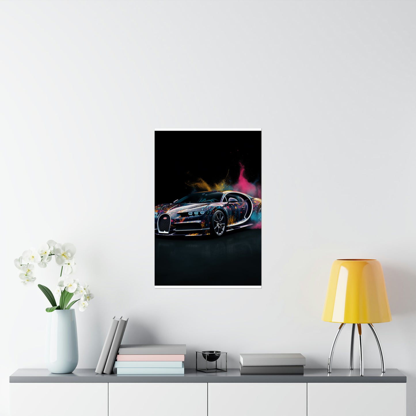 Premium Matte Vertical Posters Hyper Bugatti 4