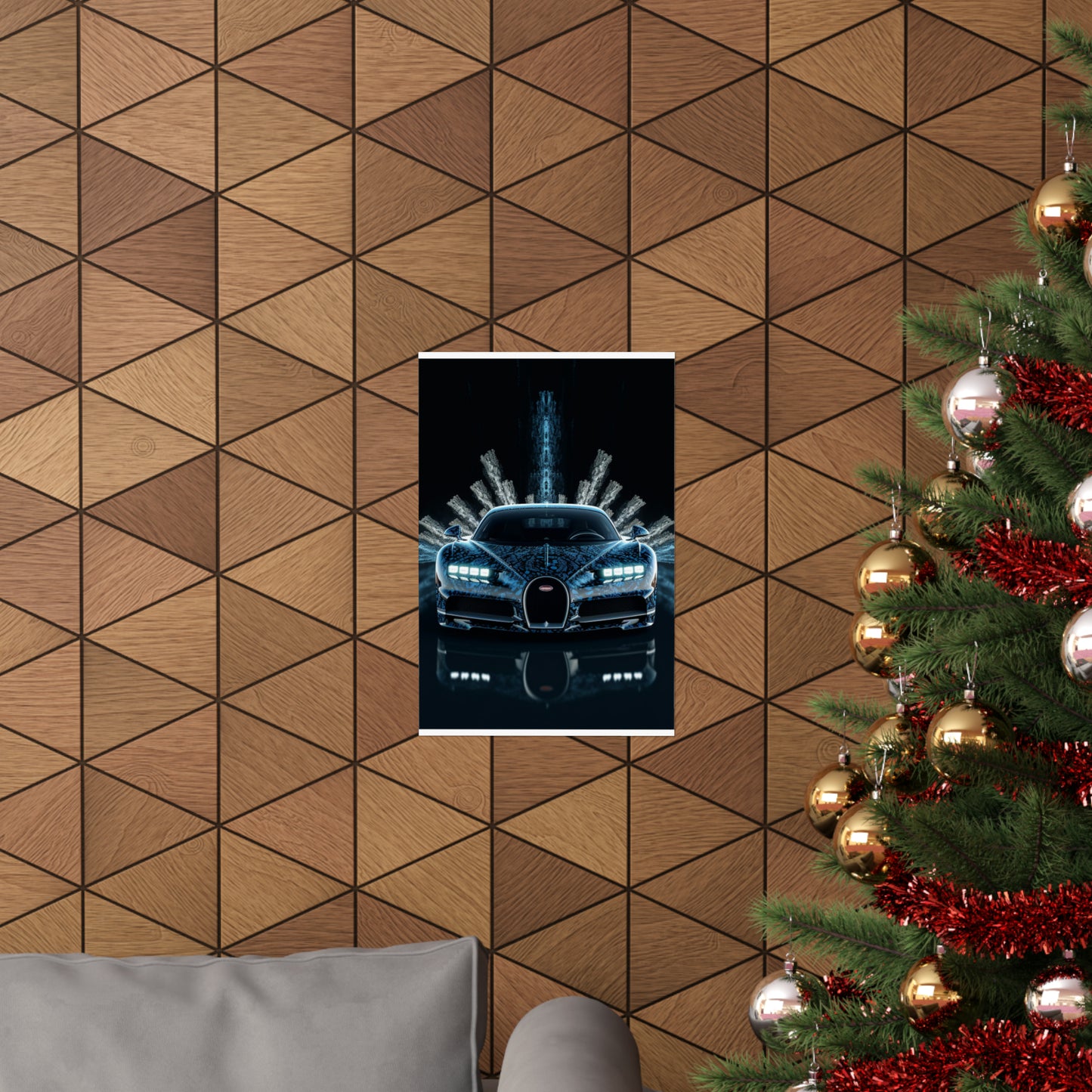 Premium Matte Vertical Posters Hyper Bugatti 2