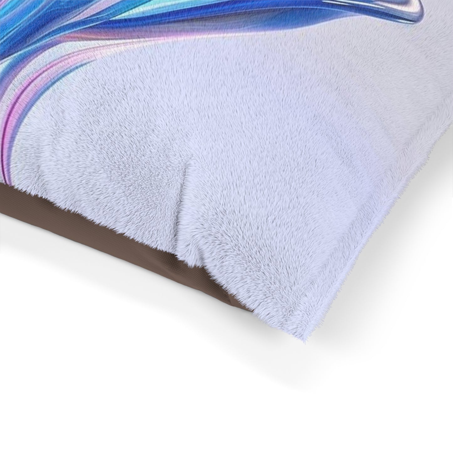 Pet Bed Pink & Blue Tulip Rose 2