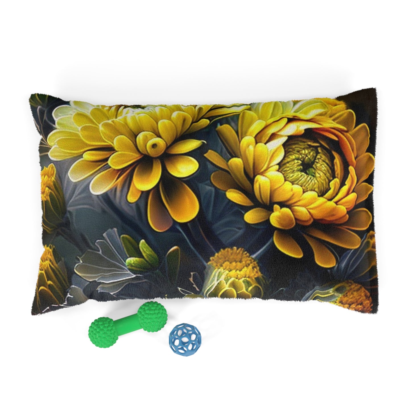 Pet Bed Yellow Hermosas Flores Amarillas 4