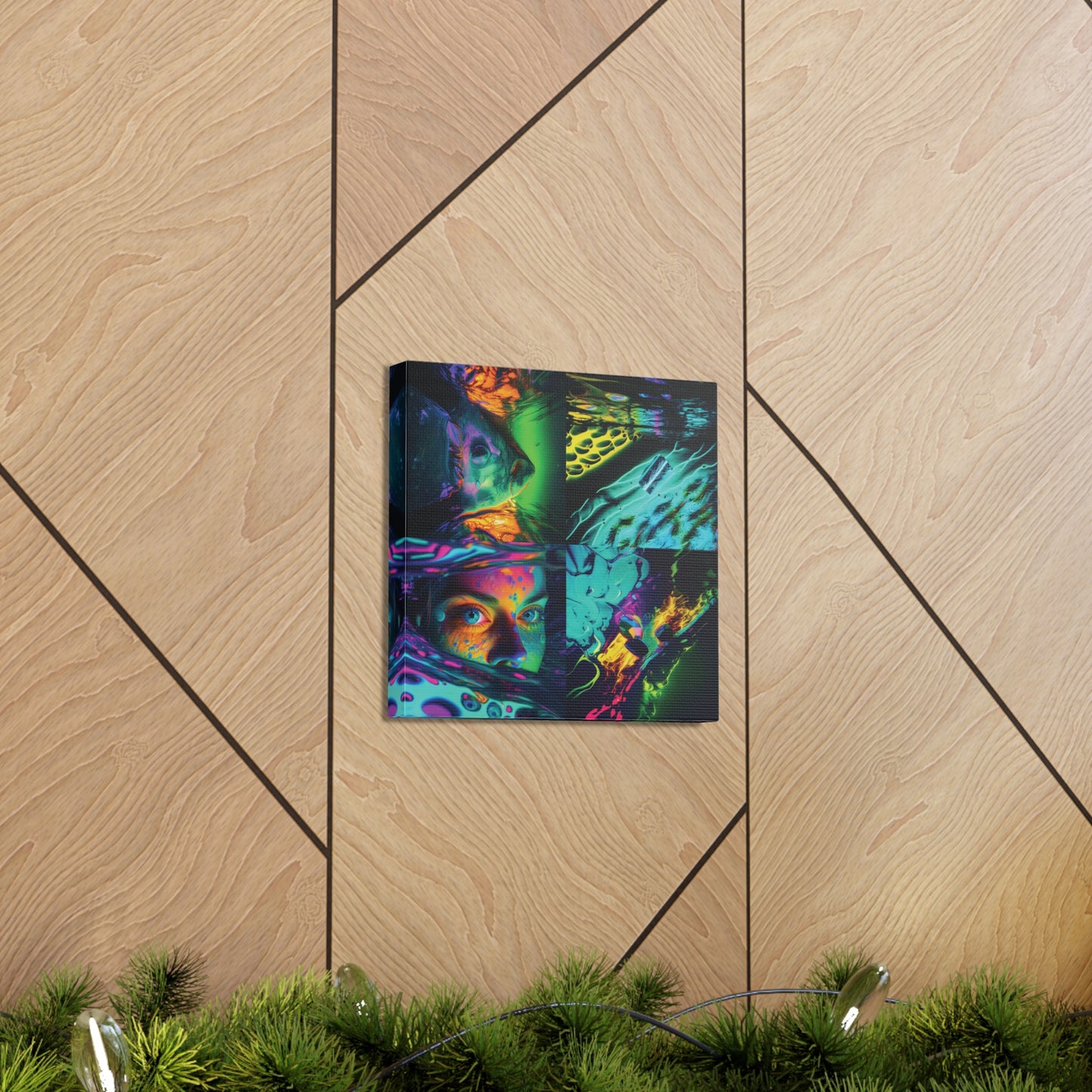 Canvas Gallery Wraps Florescent Glow 5