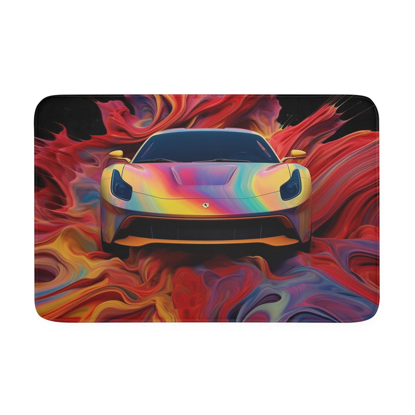 Memory Foam Bath Mat Ferrari Water Fusion 1