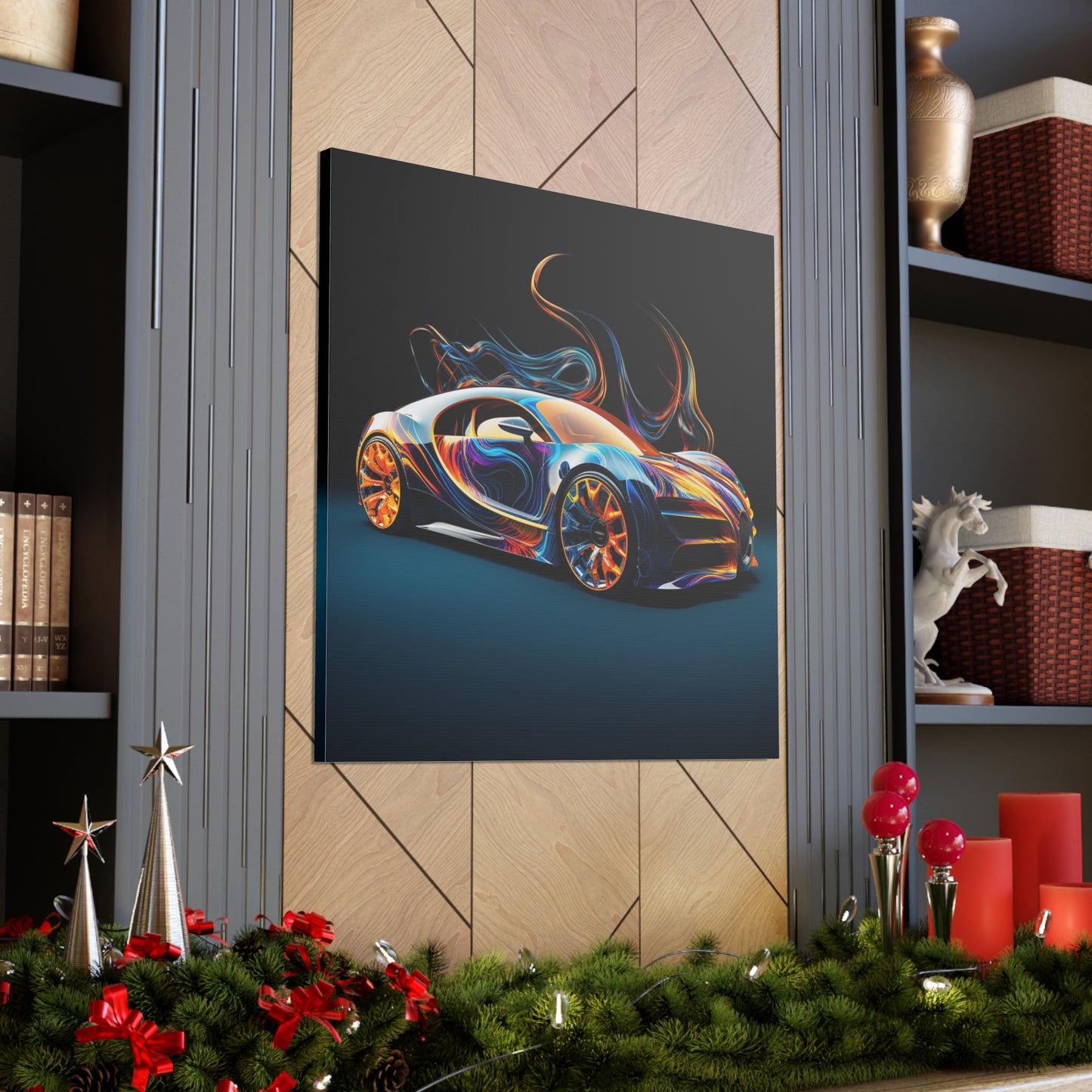 Canvas Gallery Wraps Bugatti Abstract Flair 2