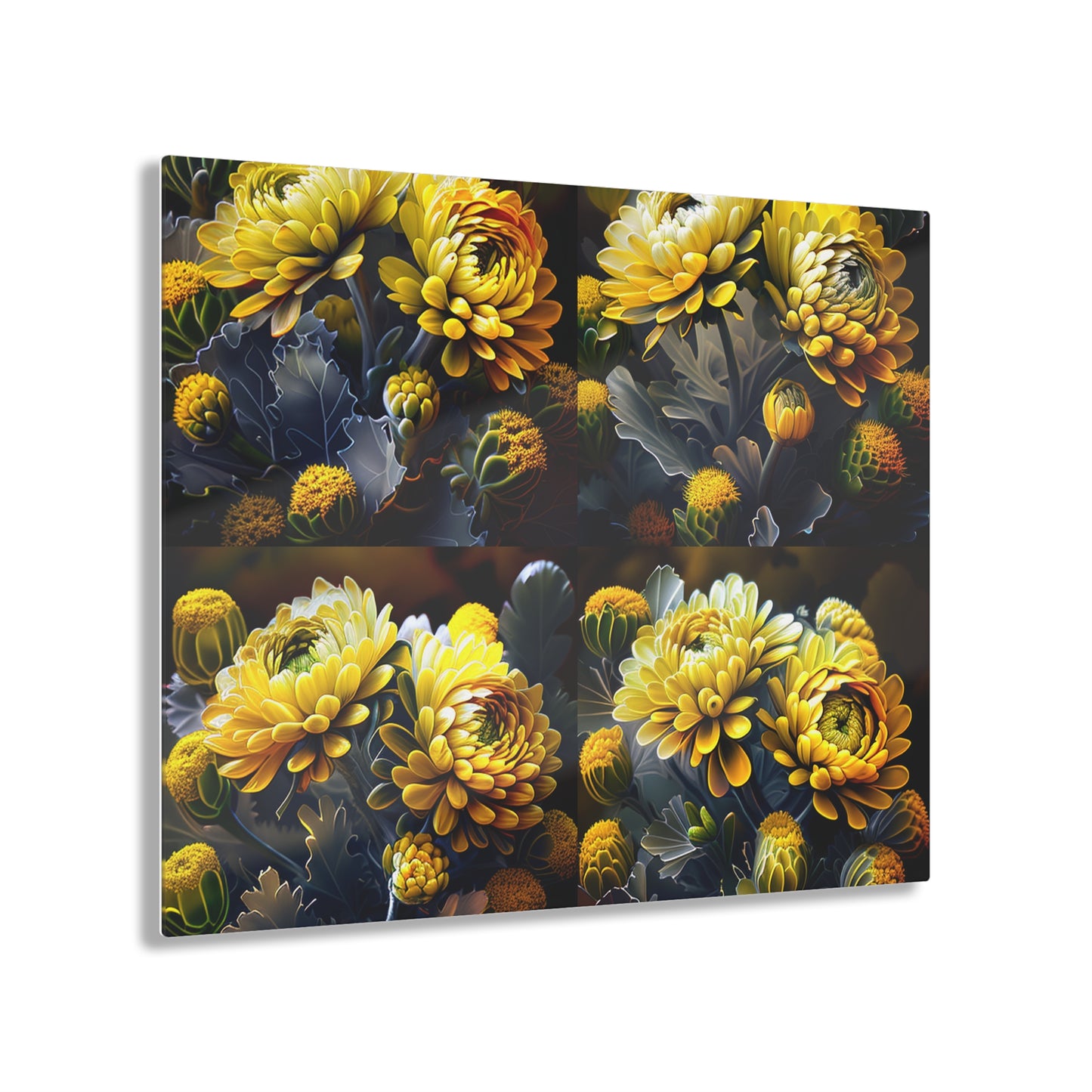 Acrylic Prints Yellow Hermosas Flores Amarillas 5