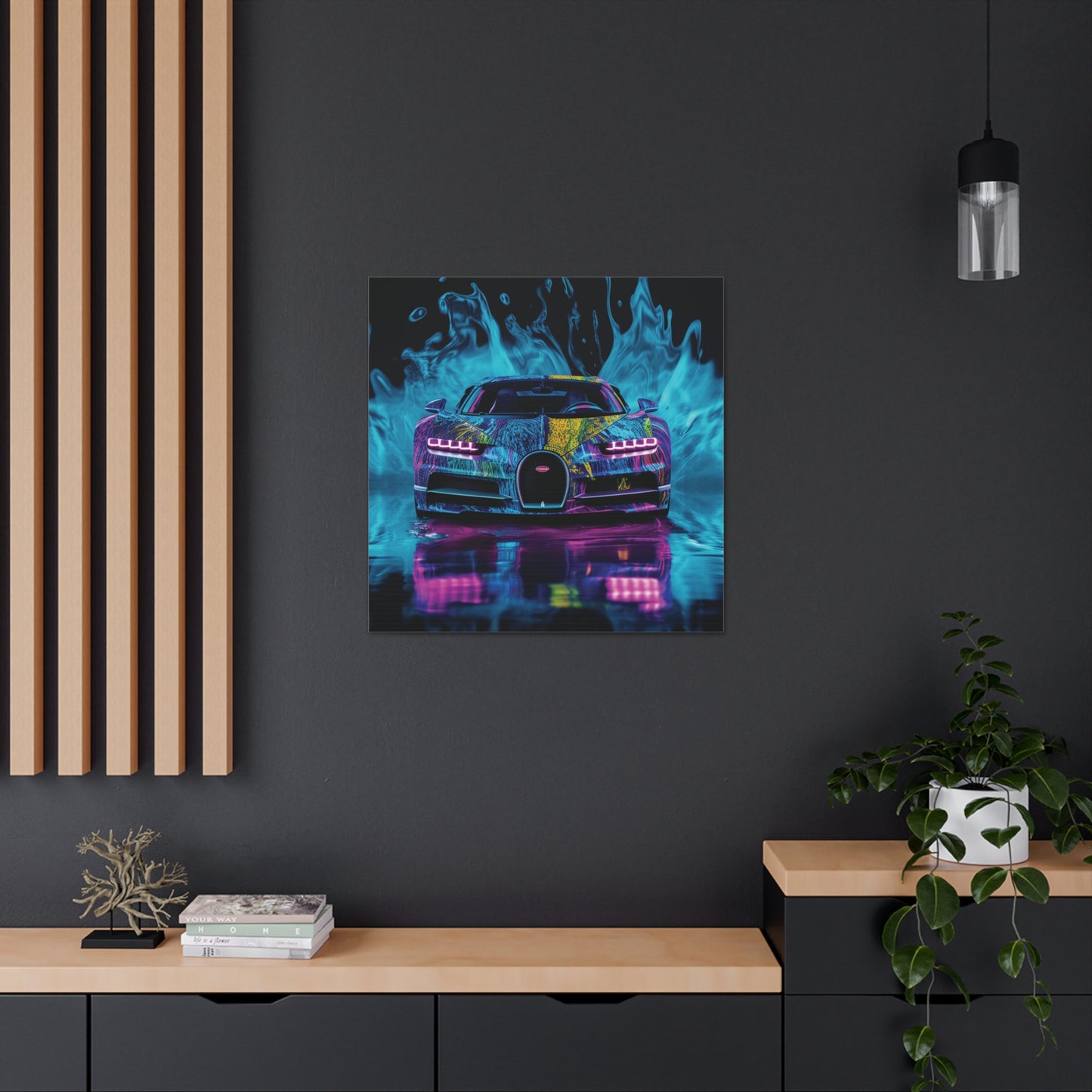 Canvas Gallery Wraps Bugatti Water 2