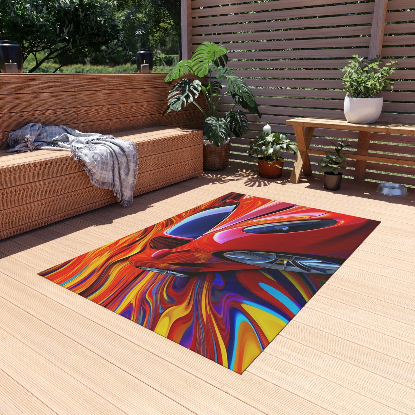 Outdoor Rug  Ferrari Water Fusion 4