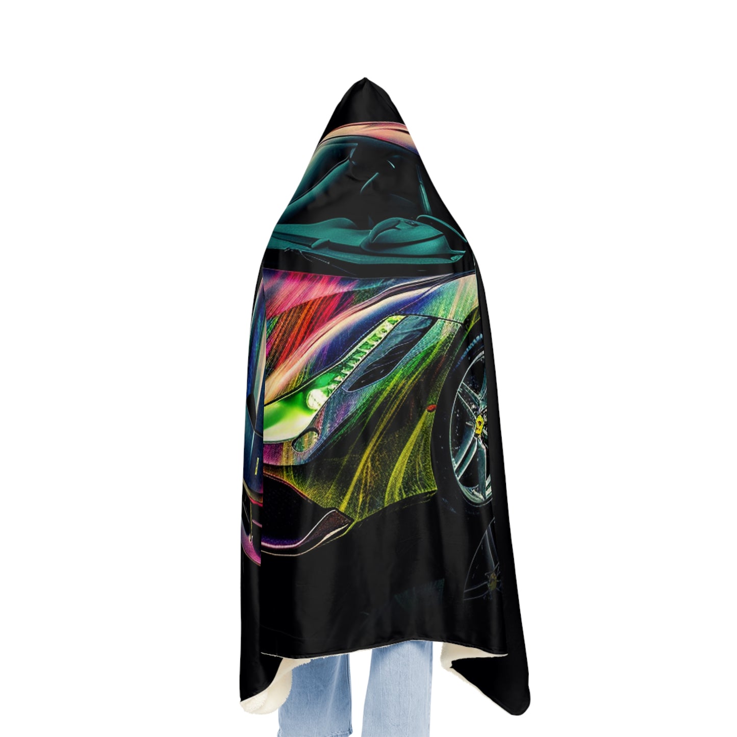 Snuggle Hooded Blanket Ferrari Color 3