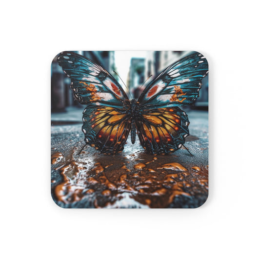 Corkwood Coaster Set Water Butterfly Street 3