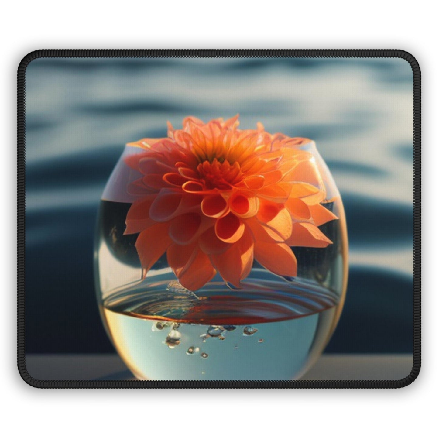 Gaming Mouse Pad  Dahlia Orange 2