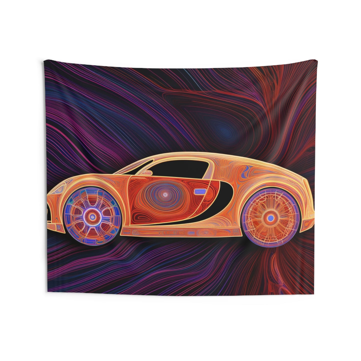 Indoor Wall Tapestries Bugatti Abstract Concept 2