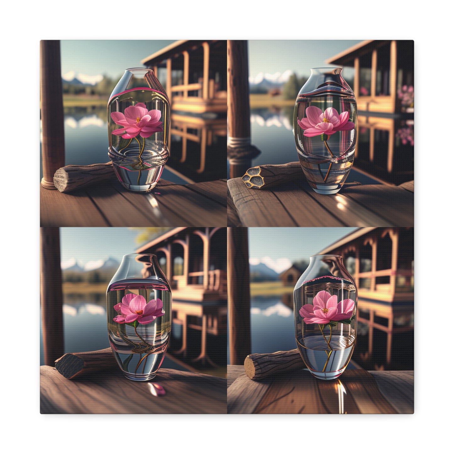 Canvas Gallery Wraps Pink Magnolia 5