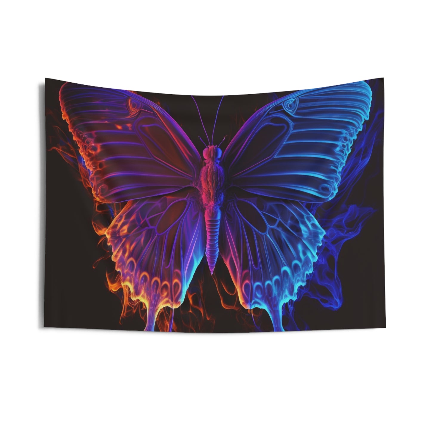 Indoor Wall Tapestries Thermal Butterfly 1