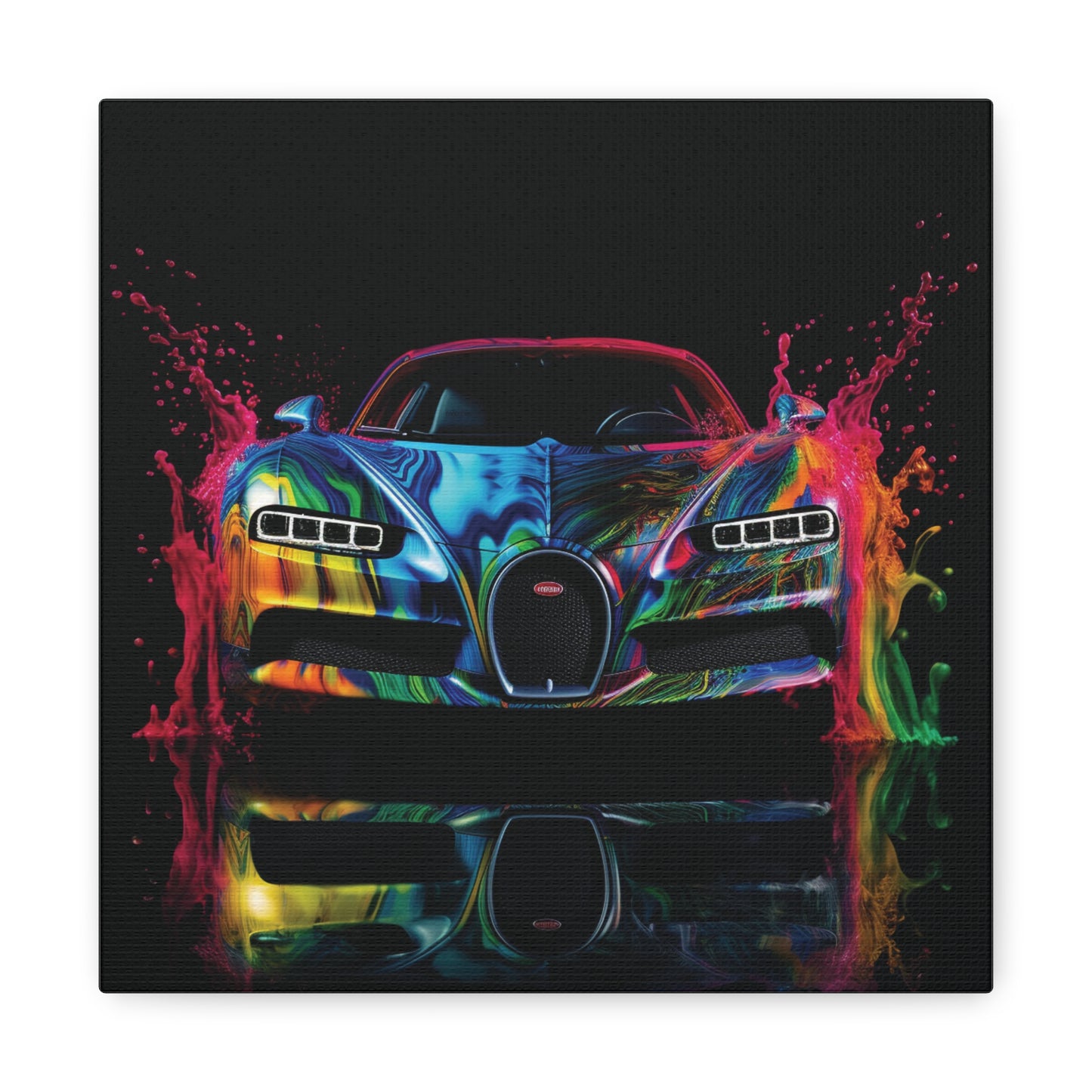 Canvas Gallery Wraps Bugatti Water 4