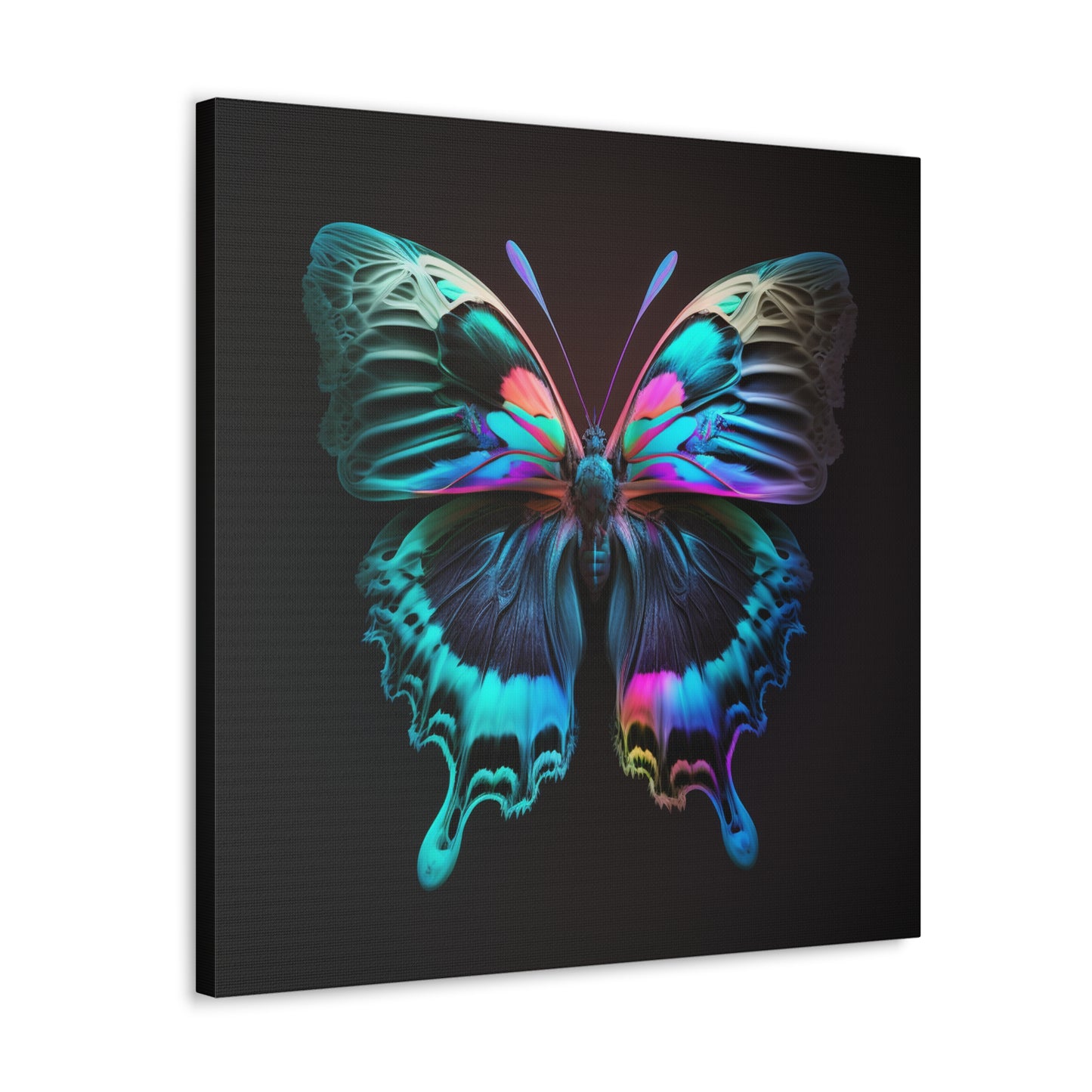 Canvas Gallery Wraps Raw Florescent Glow 1