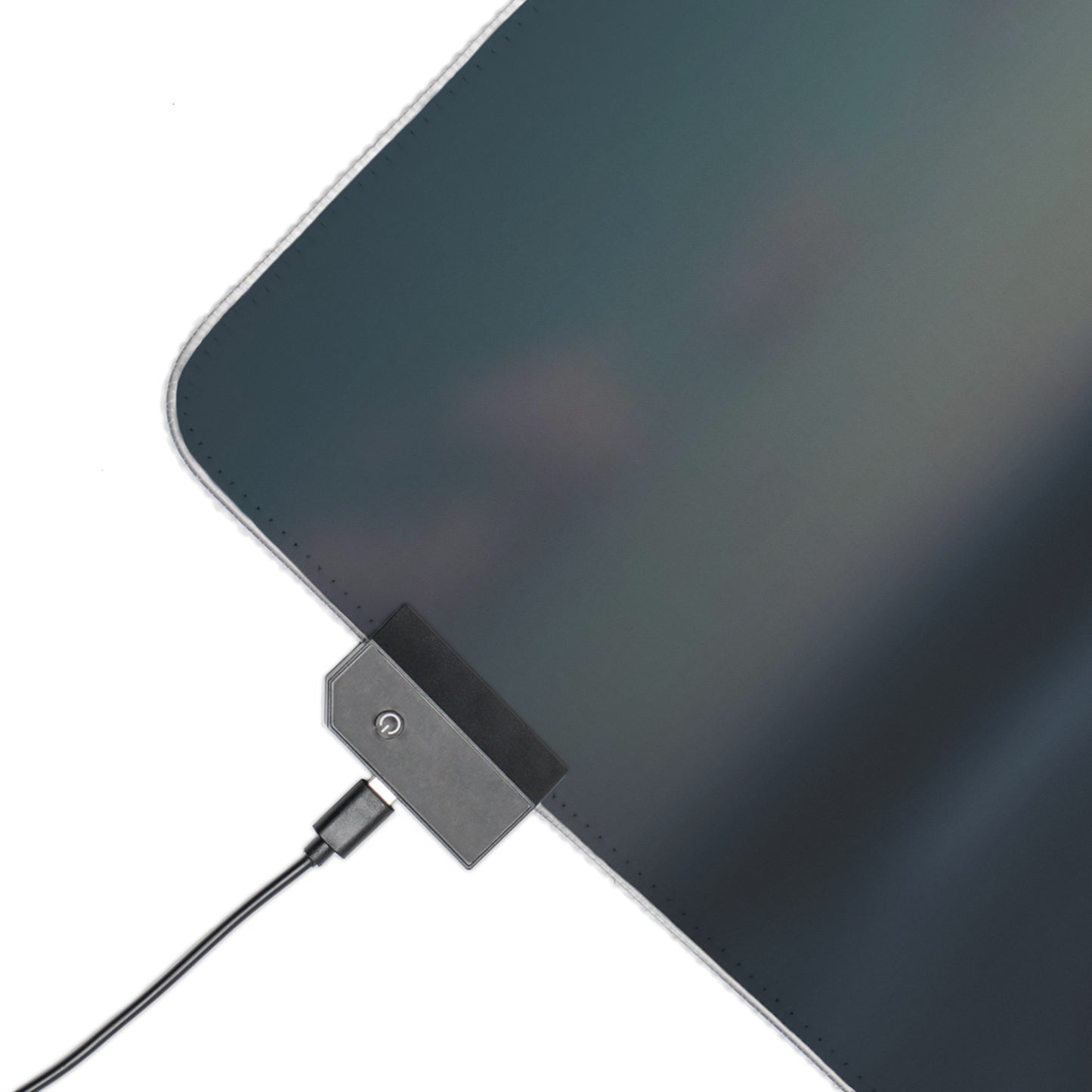 LED Gaming Mouse Pad Purple Sweet pea in a vase 3