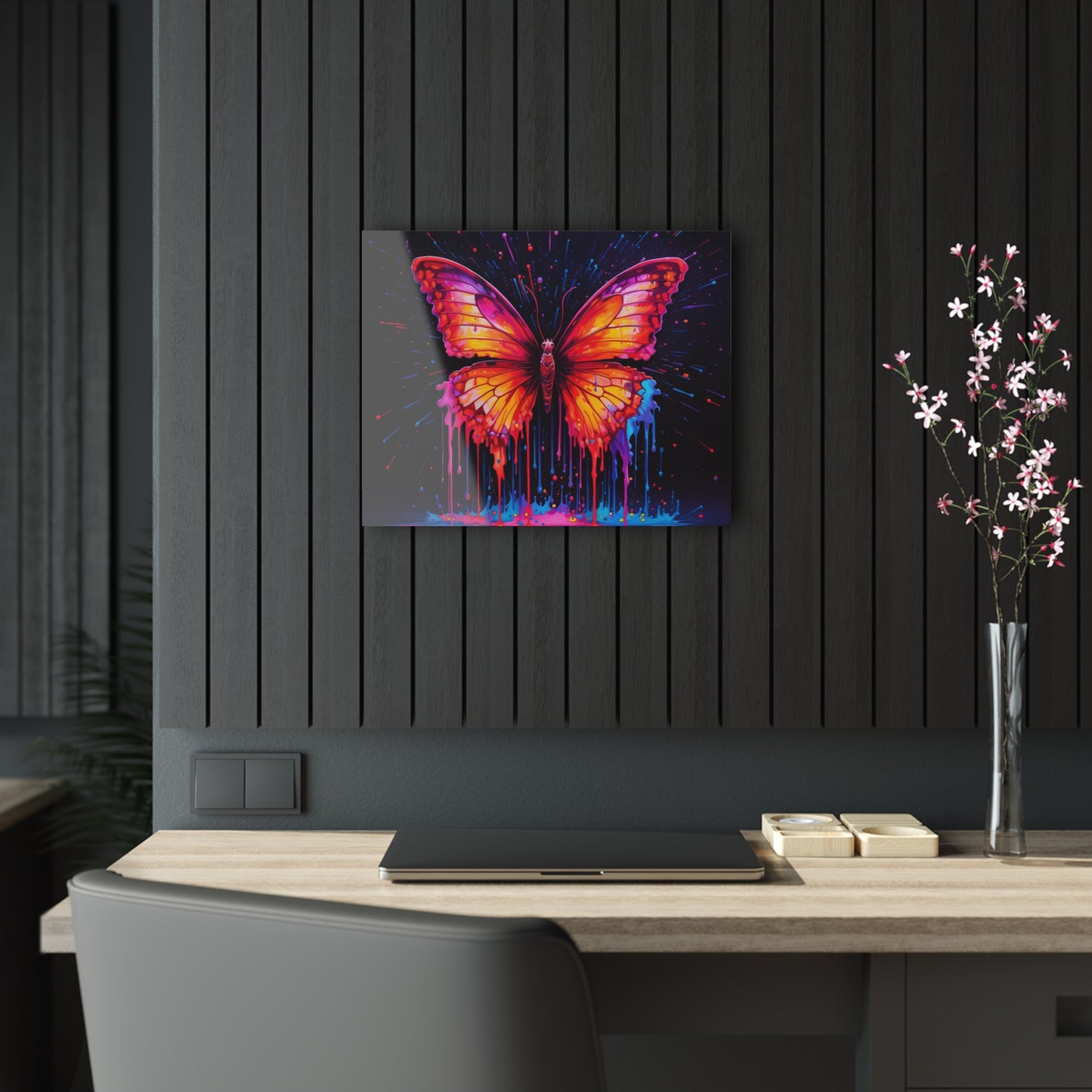 Acrylic Prints Pink Butterfly Flair 4