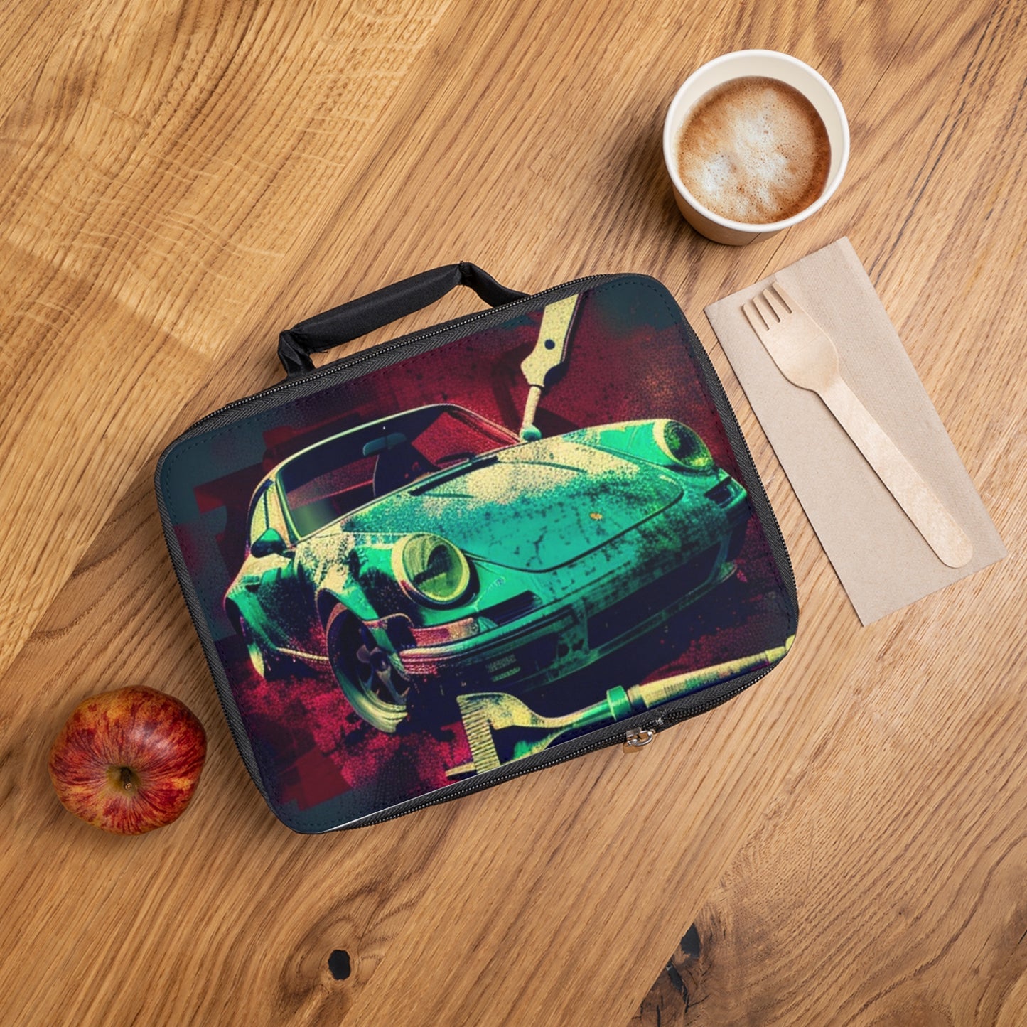 Lunch Bag Porsche Abstract 4