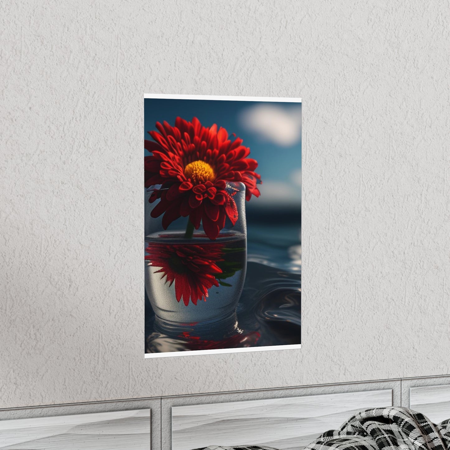 Premium Matte Vertical Posters Chrysanthemum 3