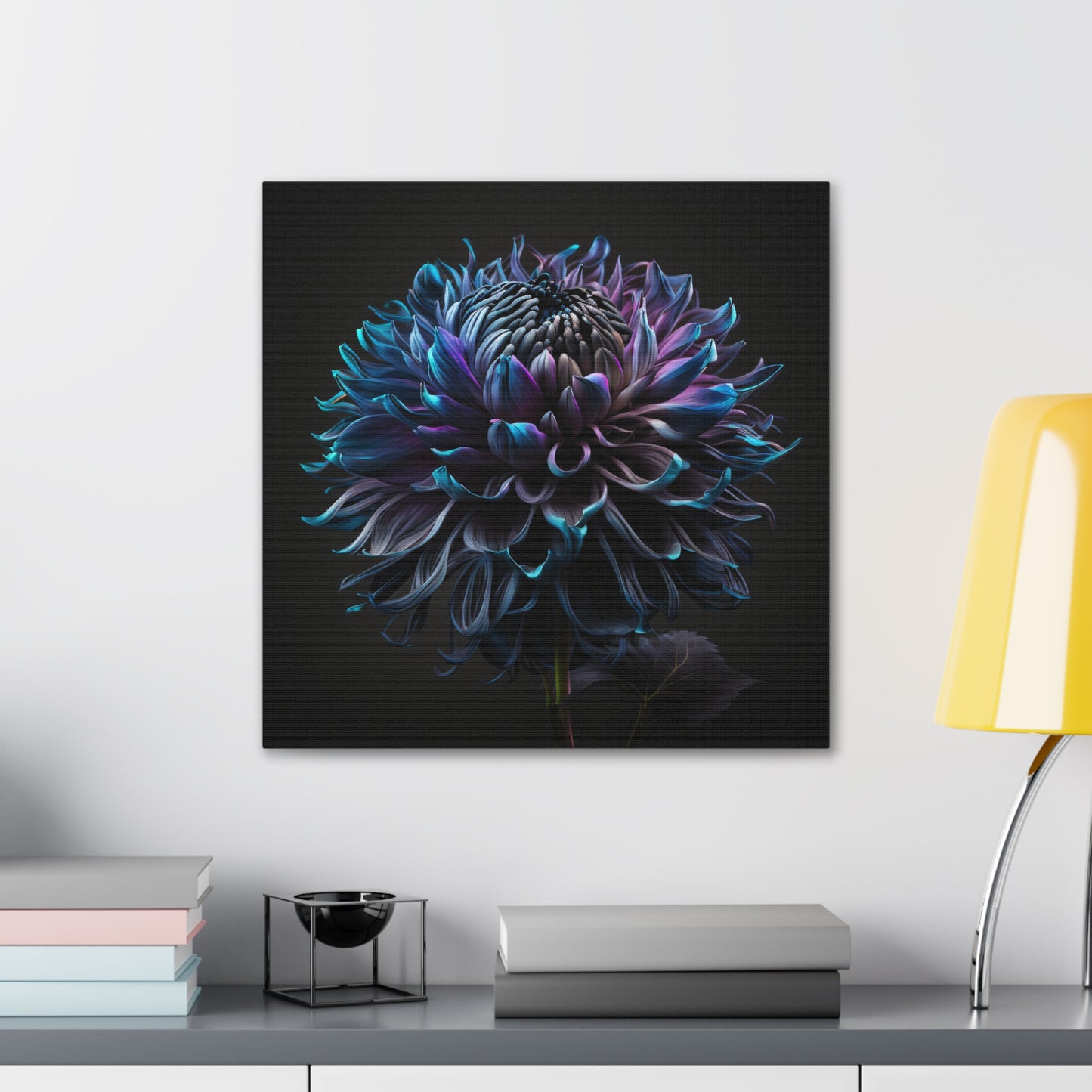 Canvas Gallery Wraps Dahlia Purple 3